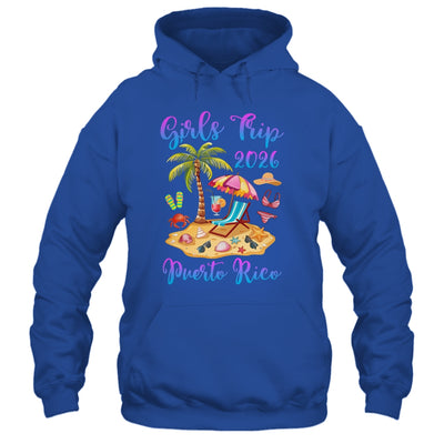 Girls Trip 2026 Beach Vacation Puerto Rico Matching Group Shirt & Tank Top | siriusteestore