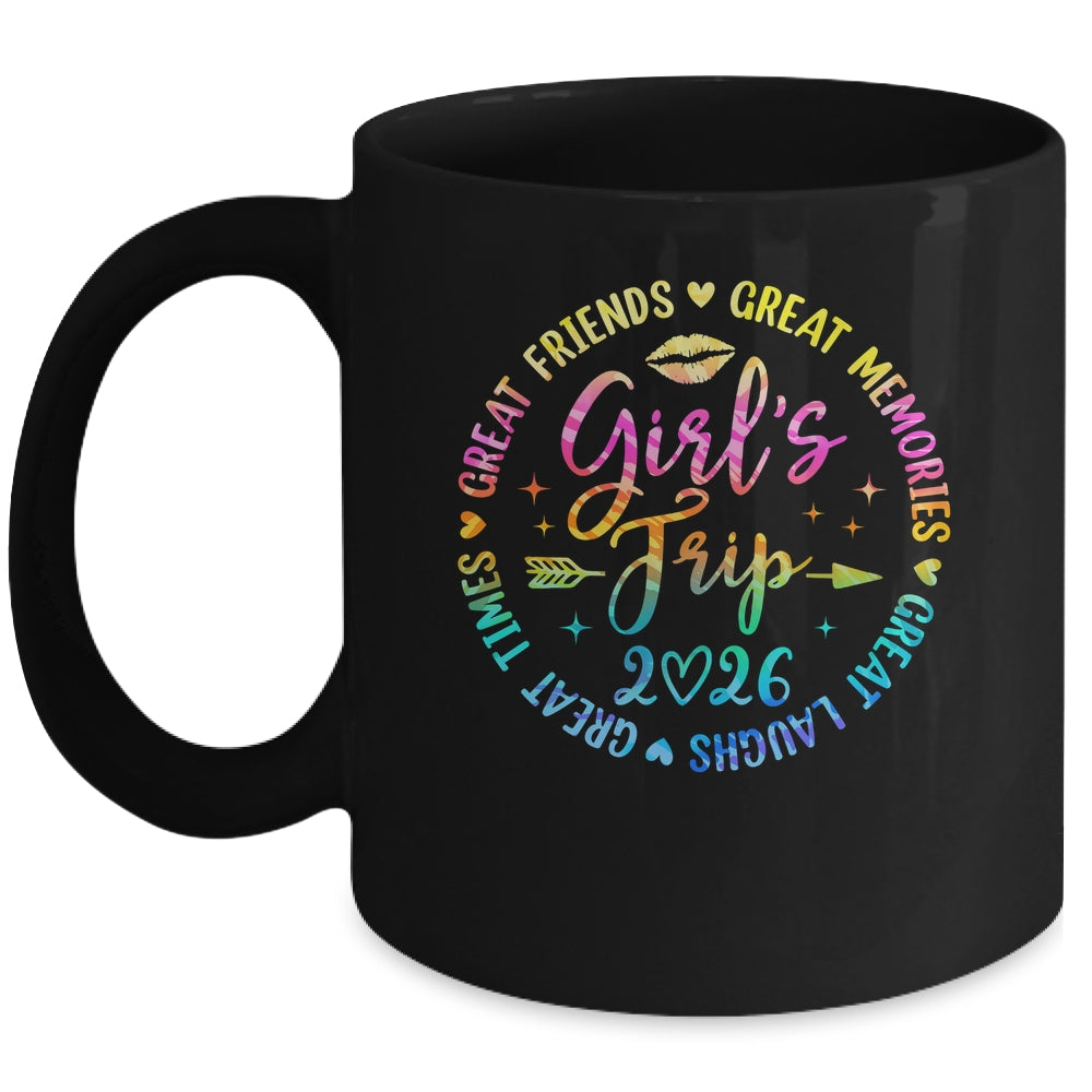 Girls Trip 2026 Great Friends Laughs Memories Times Summer Mug | siriusteestore