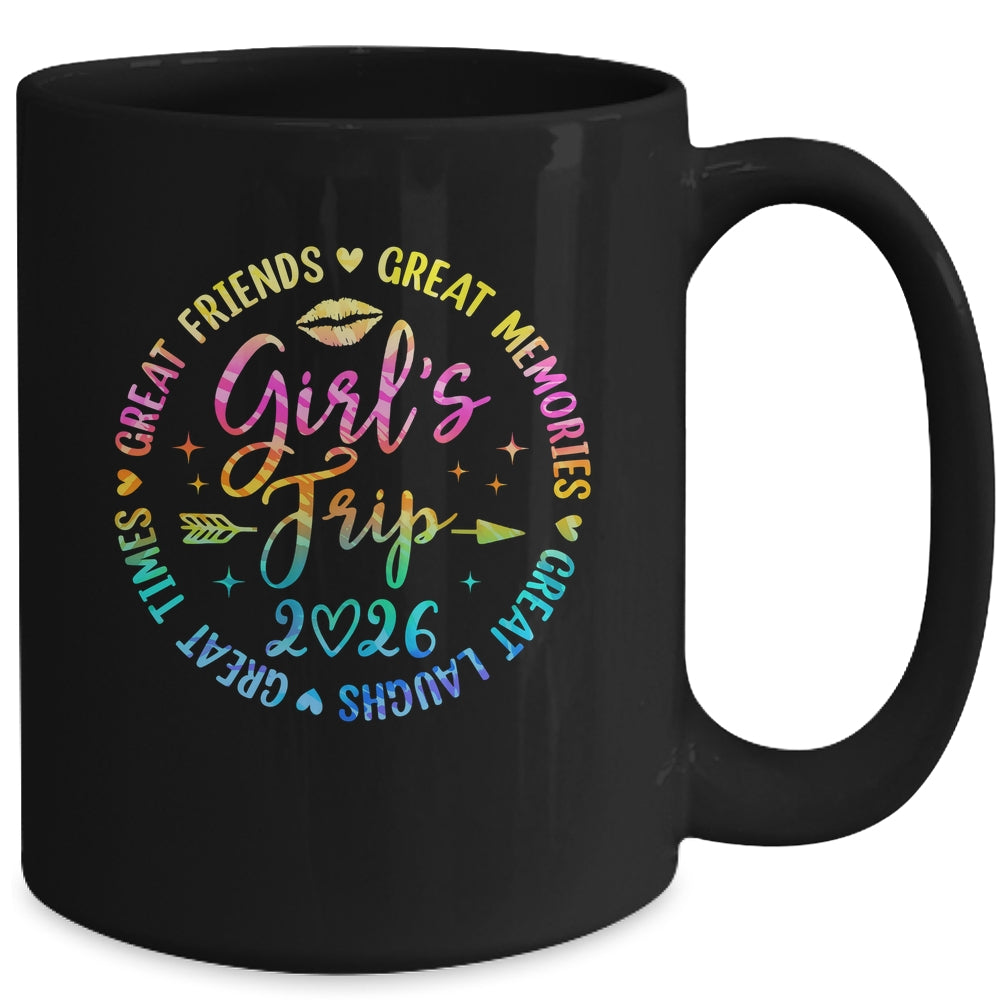 Girls Trip 2026 Great Friends Laughs Memories Times Summer Mug | siriusteestore