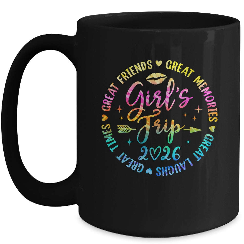 Girls Trip 2026 Great Friends Laughs Memories Times Summer Mug | siriusteestore