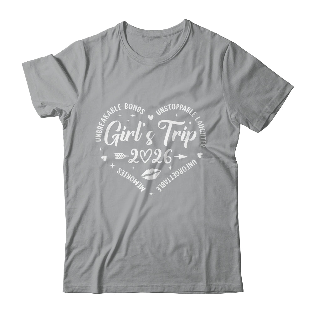 Girls Trip 2026 Weekend Vacation Matching Besties Womens Shirt & Tank Top | siriusteestore