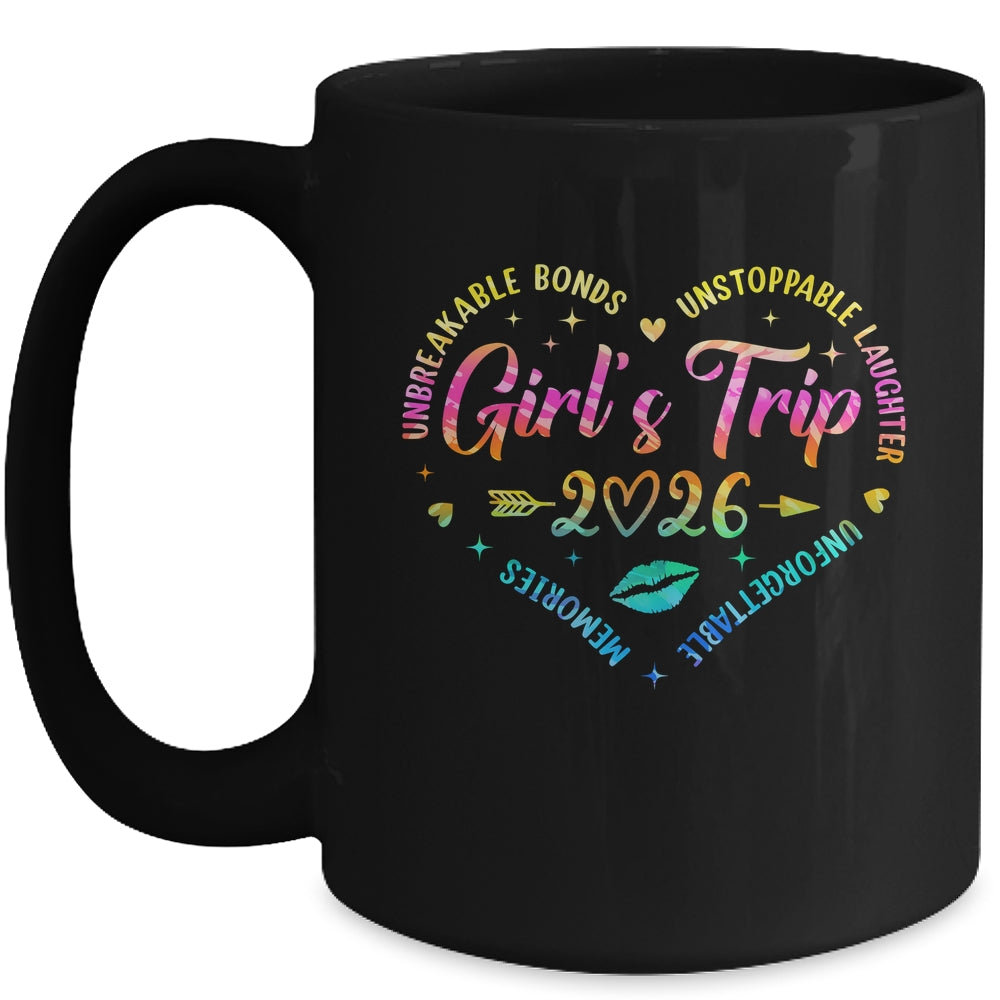 Girls Trip 2026 Womens Weekend Memories Vacation Matching Besties Mug | siriusteestore