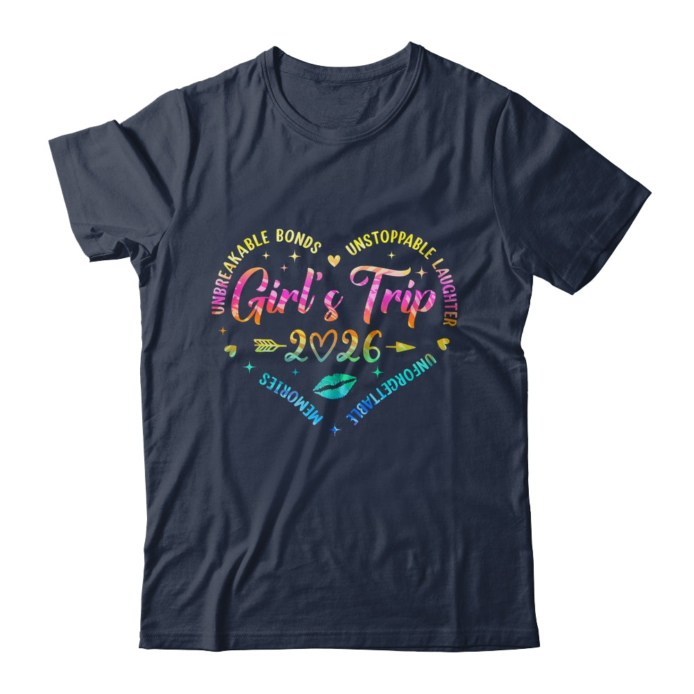 Girls Trip 2026 Womens Weekend Memories Vacation Matching Besties Shirt & Tank Top | siriusteestore