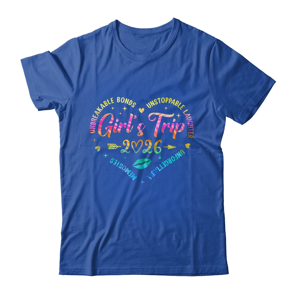 Girls Trip 2026 Womens Weekend Memories Vacation Matching Besties Shirt & Tank Top | siriusteestore