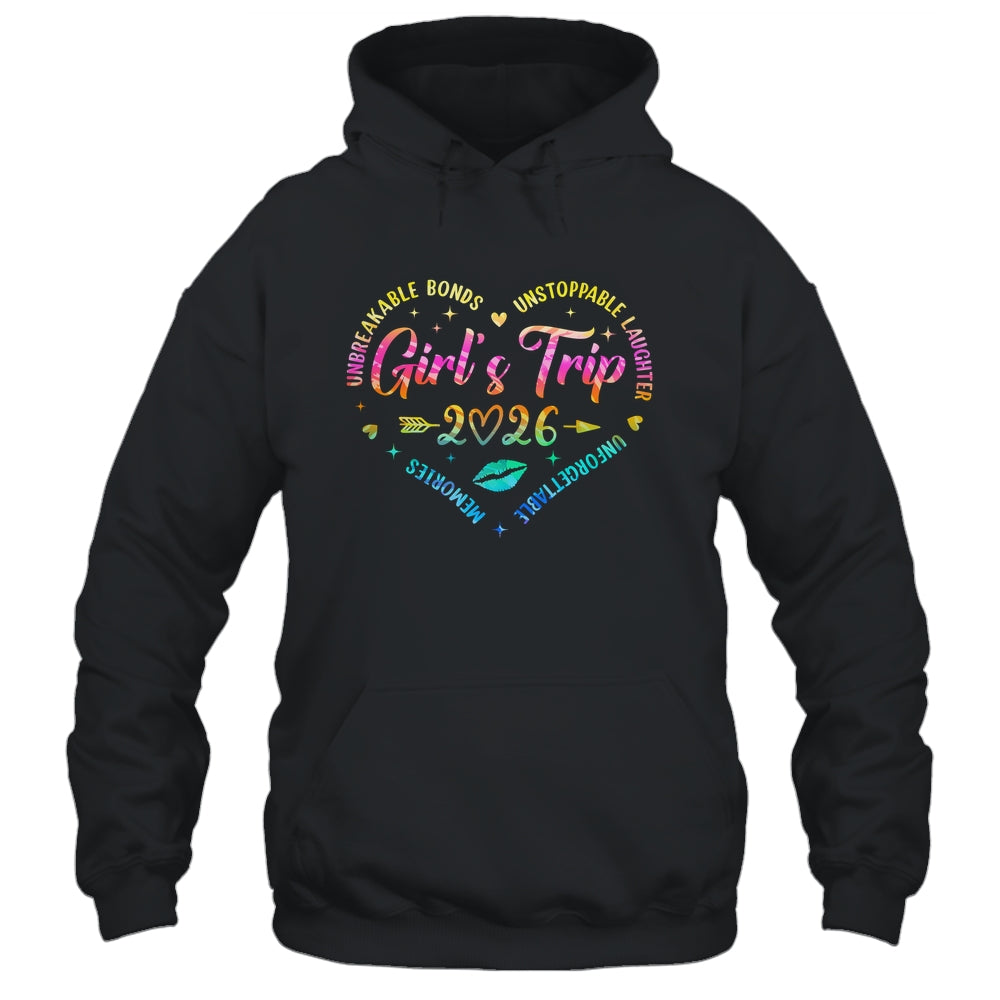Girls Trip 2026 Womens Weekend Memories Vacation Matching Besties Shirt & Tank Top | siriusteestore