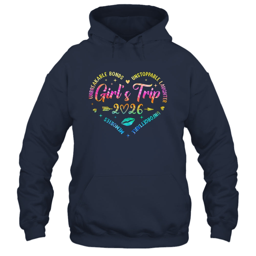 Girls Trip 2026 Womens Weekend Memories Vacation Matching Besties Shirt & Tank Top | siriusteestore