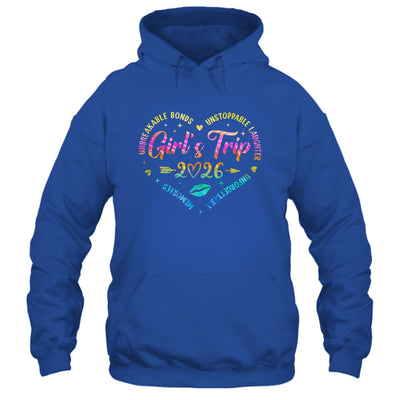 Girls Trip 2026 Womens Weekend Memories Vacation Matching Besties Shirt & Tank Top | siriusteestore