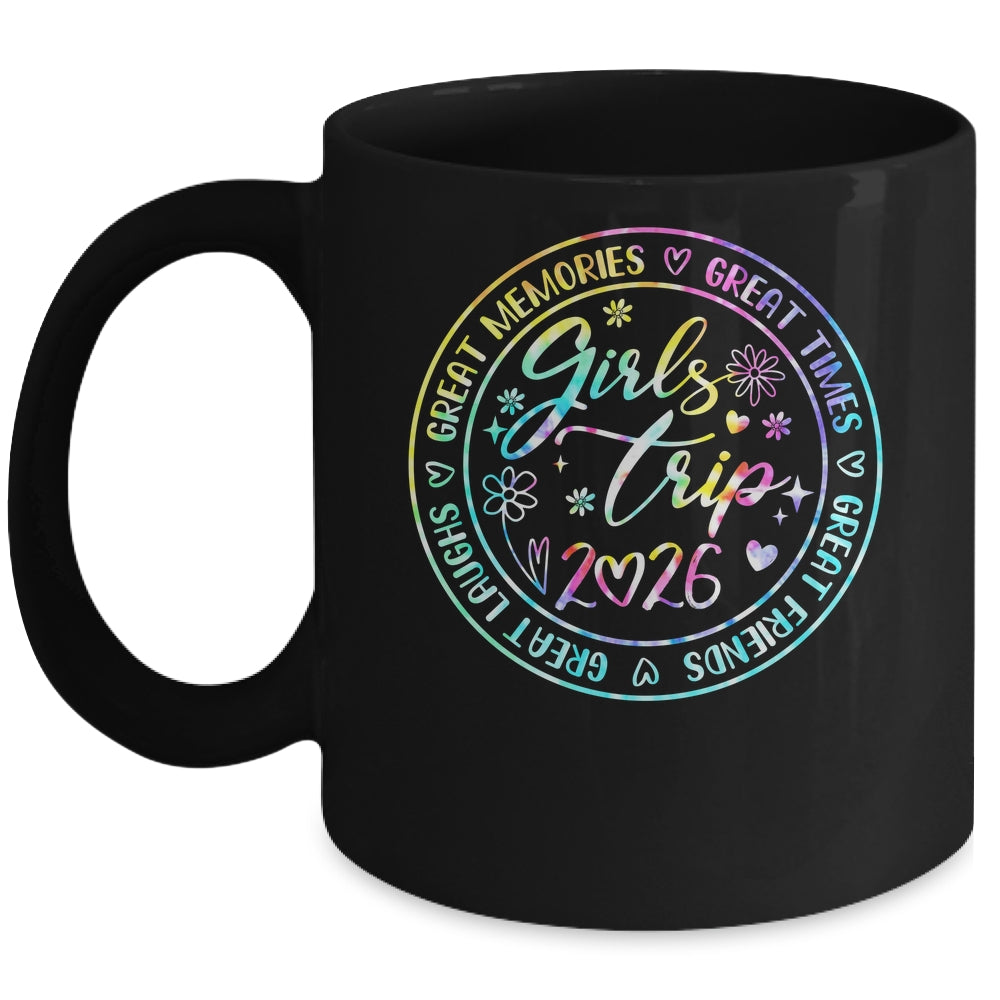 Girls Trip 2026 Womens Weekend Vacation Matching Besties Mug | siriusteestore