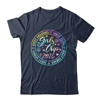 Girls Trip 2026 Womens Weekend Vacation Matching Besties Shirt & Tank Top | siriusteestore