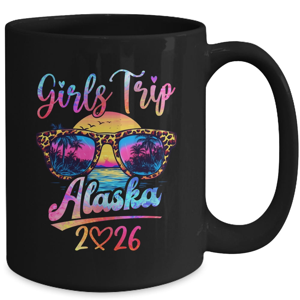 Girls Trip Alaska 2026 Matching Summer Vacation Women Mug | siriusteestore