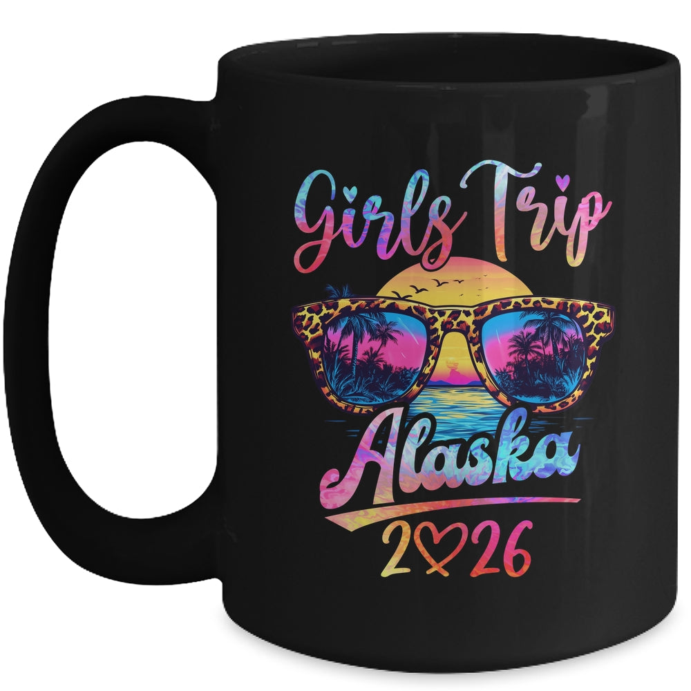 Girls Trip Alaska 2026 Matching Summer Vacation Women Mug | siriusteestore