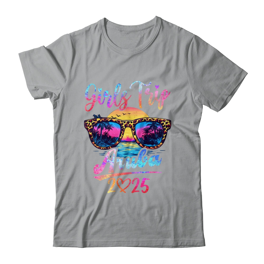 Girls Trip Aruba 2025 Matching Summer Vacation Women Shirt & Tank Top | siriusteestore