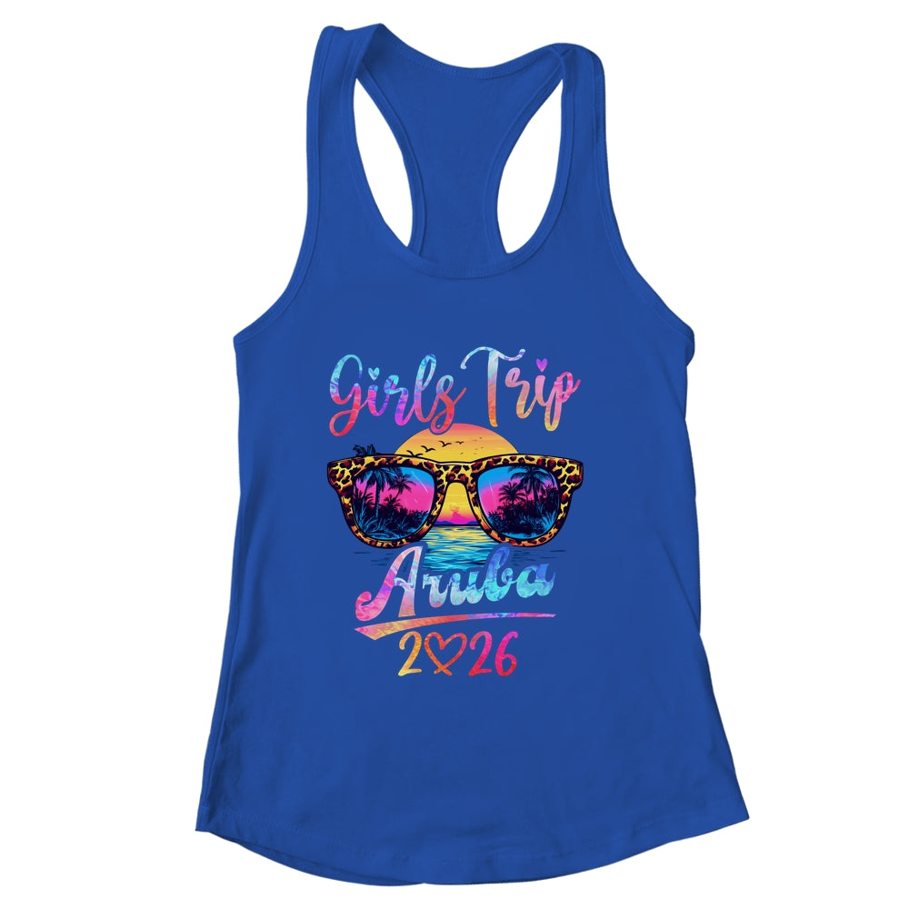 Girls Trip Aruba 2026 Matching Summer Vacation Women Shirt & Tank Top | siriusteestore