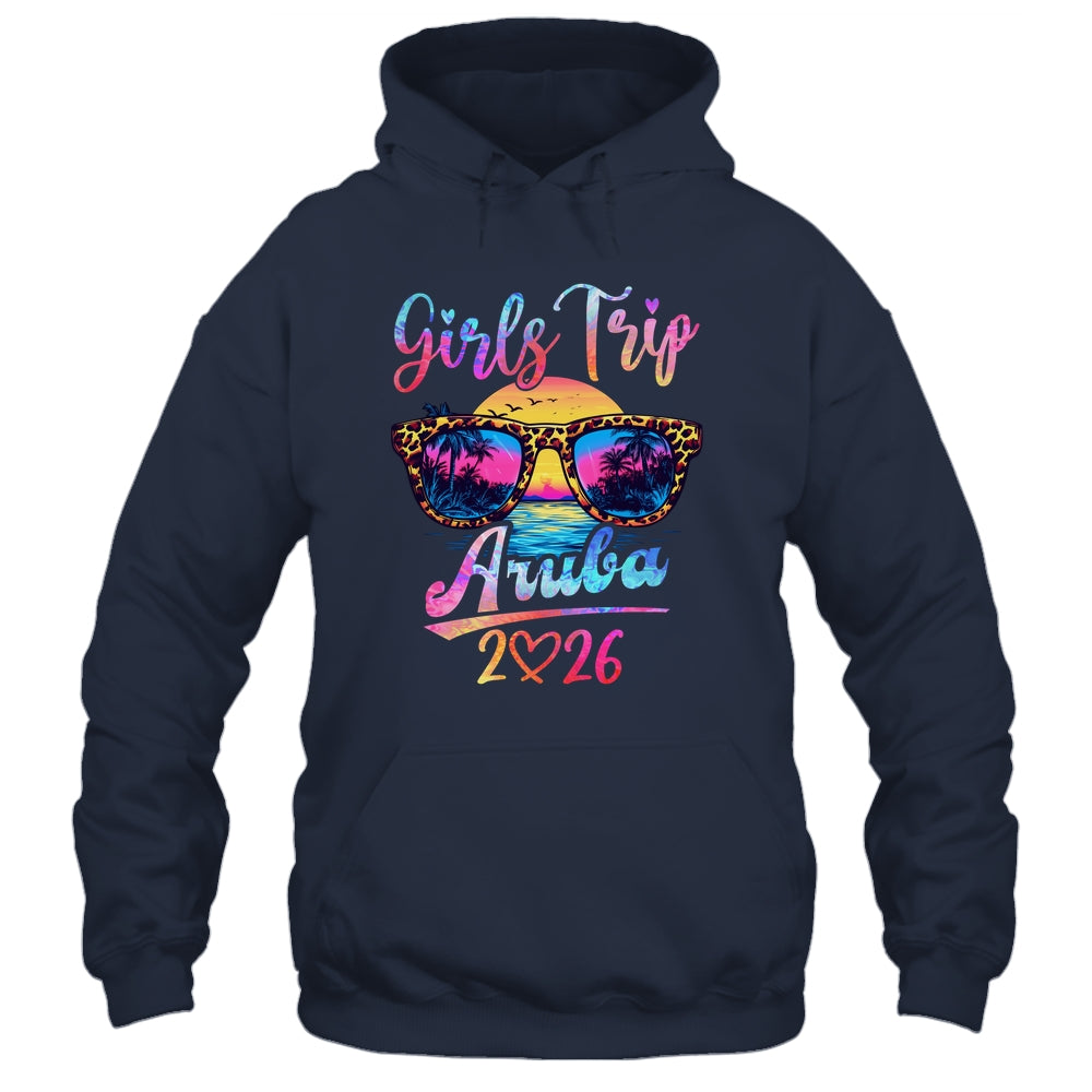 Girls Trip Aruba 2026 Matching Summer Vacation Women Shirt & Tank Top | siriusteestore