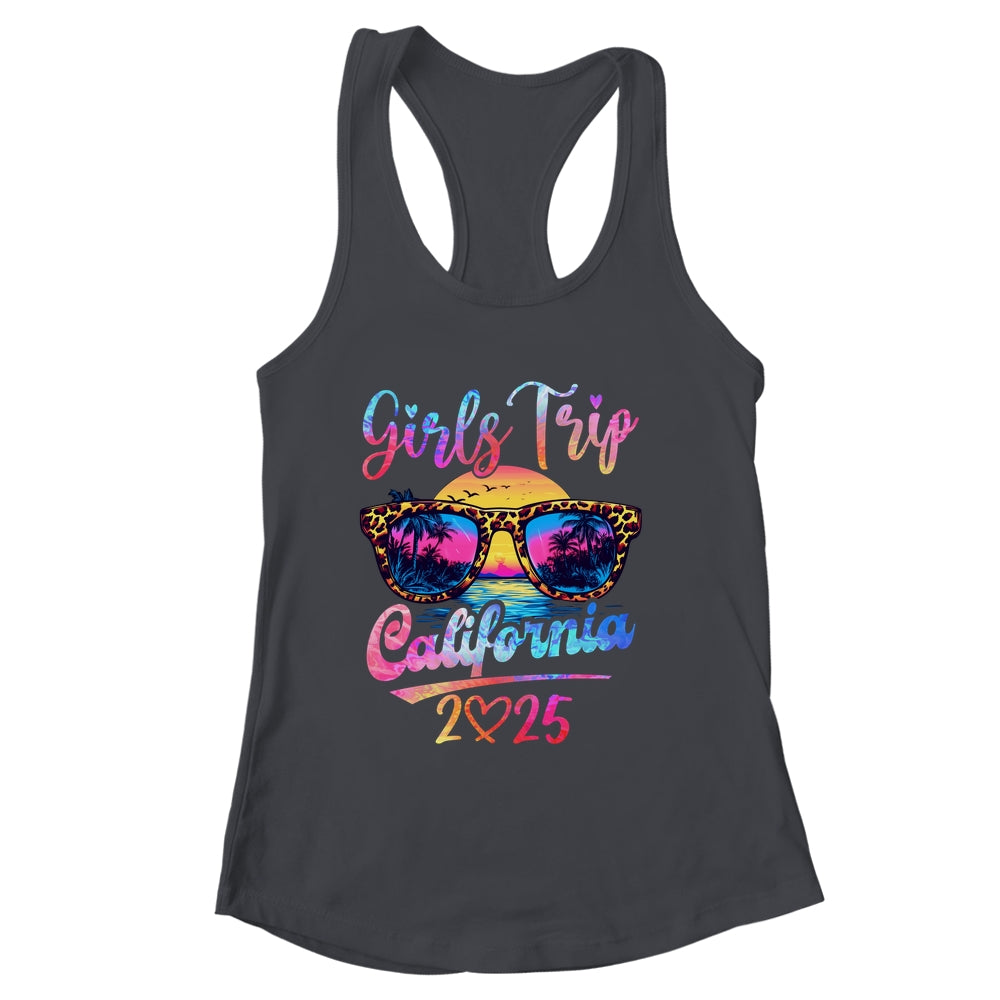 Girls Trip California 2025 Matching Summer Vacation Women Shirt & Tank Top | siriusteestore
