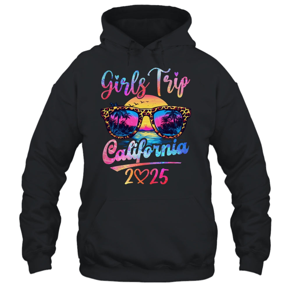 Girls Trip California 2025 Matching Summer Vacation Women Shirt & Tank Top | siriusteestore