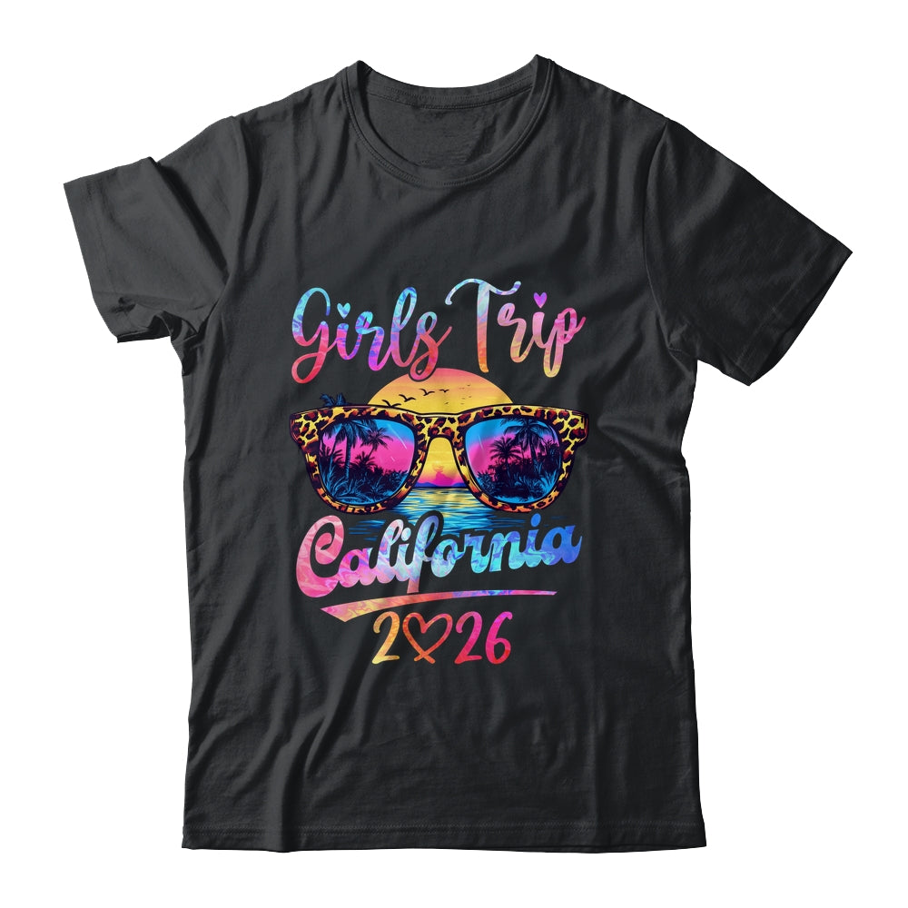 Girls Trip California 2026 Matching Summer Vacation Women Shirt & Tank Top | siriusteestore
