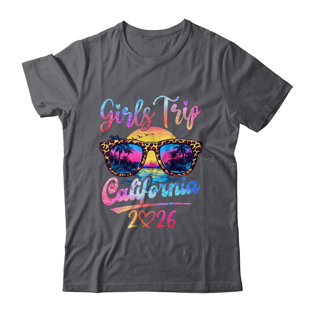 Girls Trip California 2026 Matching Summer Vacation Women Shirt & Tank Top | siriusteestore