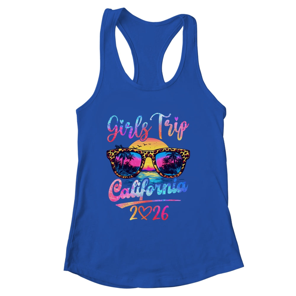 Girls Trip California 2026 Matching Summer Vacation Women Shirt & Tank Top | siriusteestore