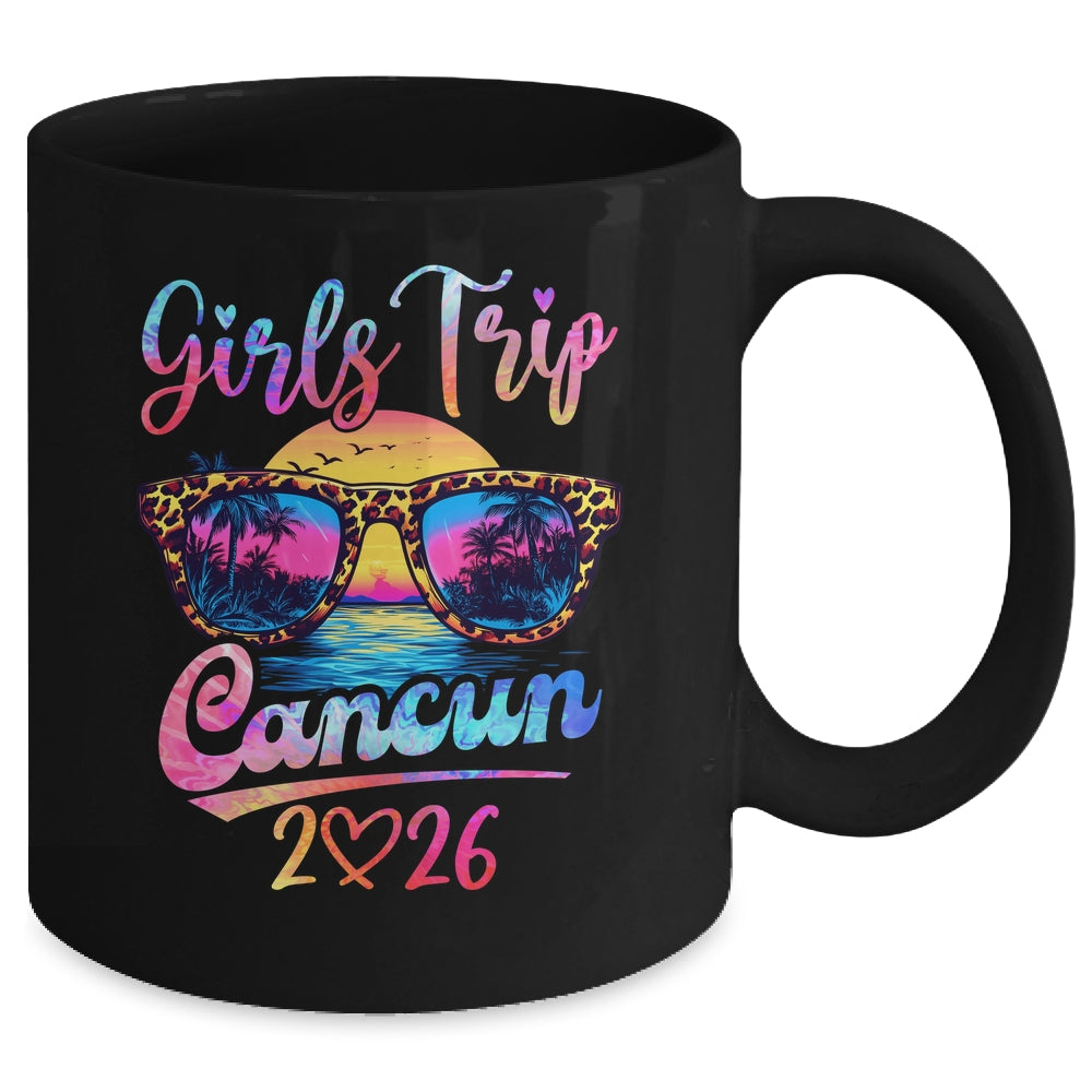Girls Trip Cancun 2026 Matching Summer Vacation Women Mug | siriusteestore