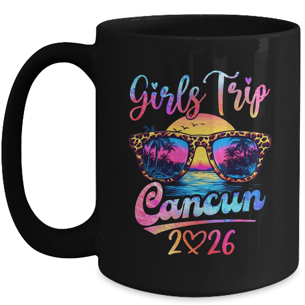 Girls Trip Cancun 2026 Matching Summer Vacation Women Mug | siriusteestore