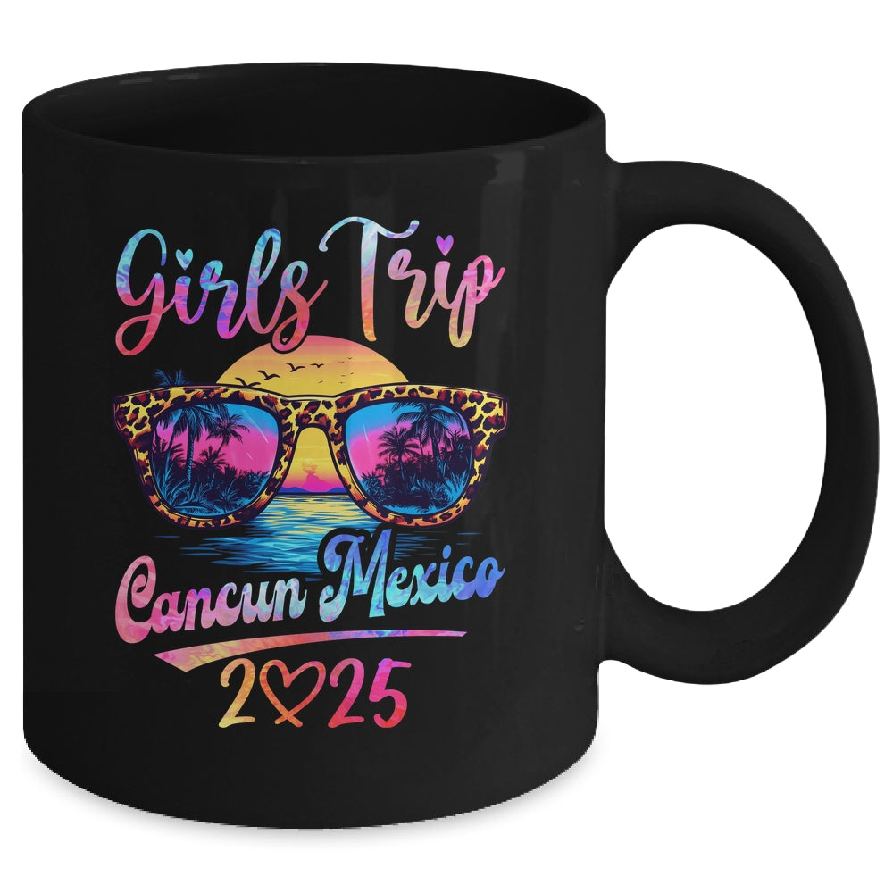 Girls Trip Cancun Mexico 2025 Matching Summer Vacation Women Mug | siriusteestore