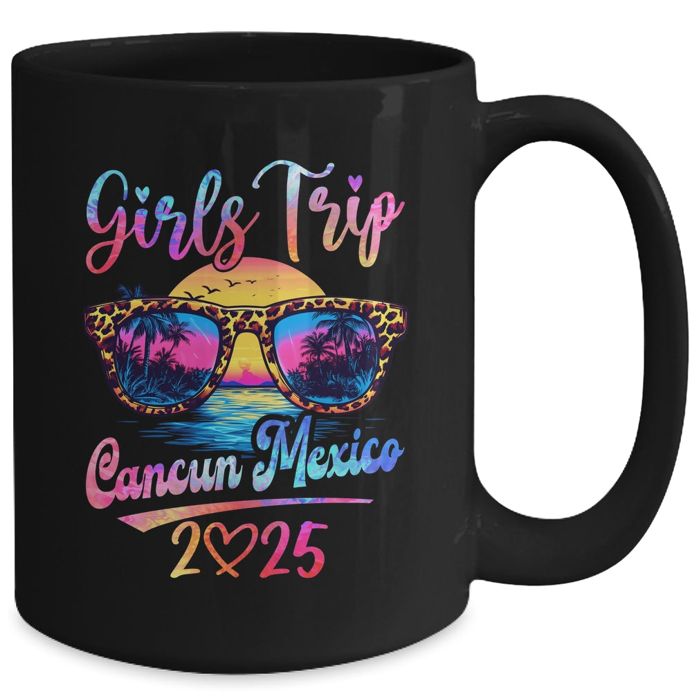 Girls Trip Cancun Mexico 2025 Matching Summer Vacation Women Mug | siriusteestore