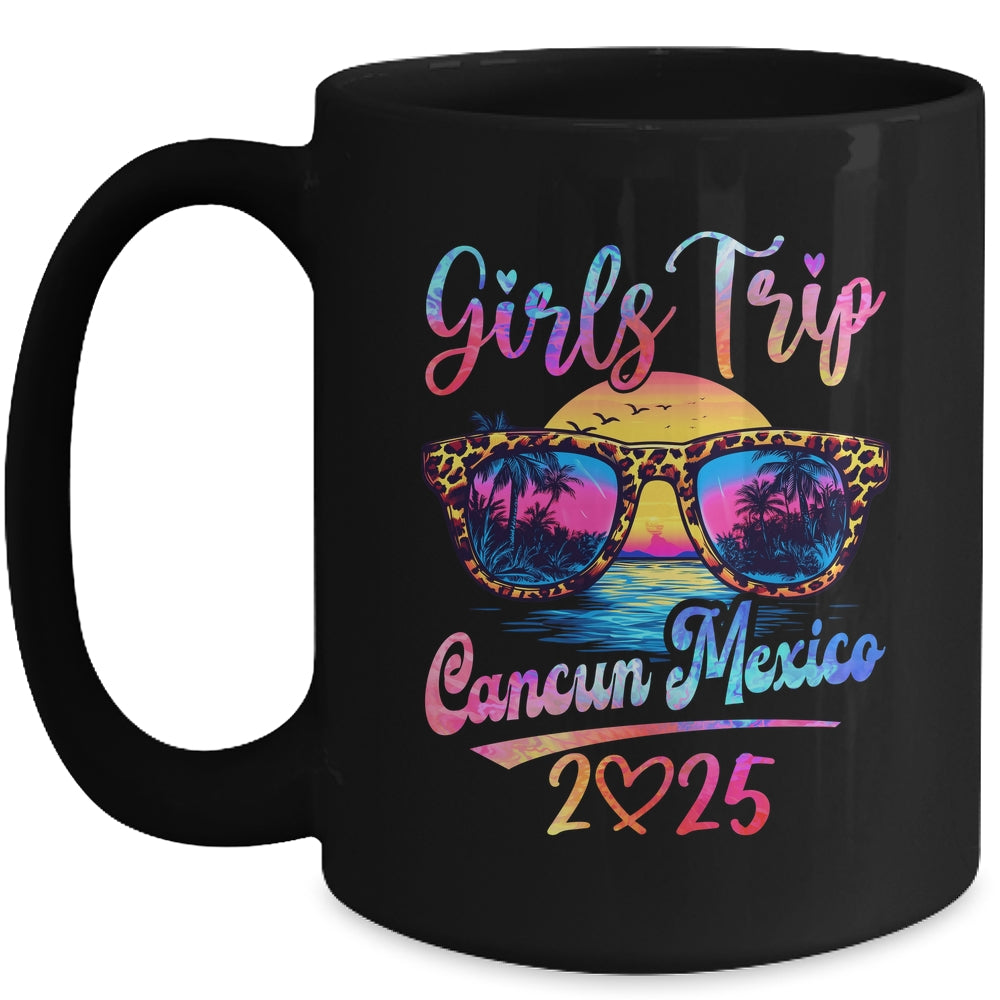 Girls Trip Cancun Mexico 2025 Matching Summer Vacation Women Mug | siriusteestore