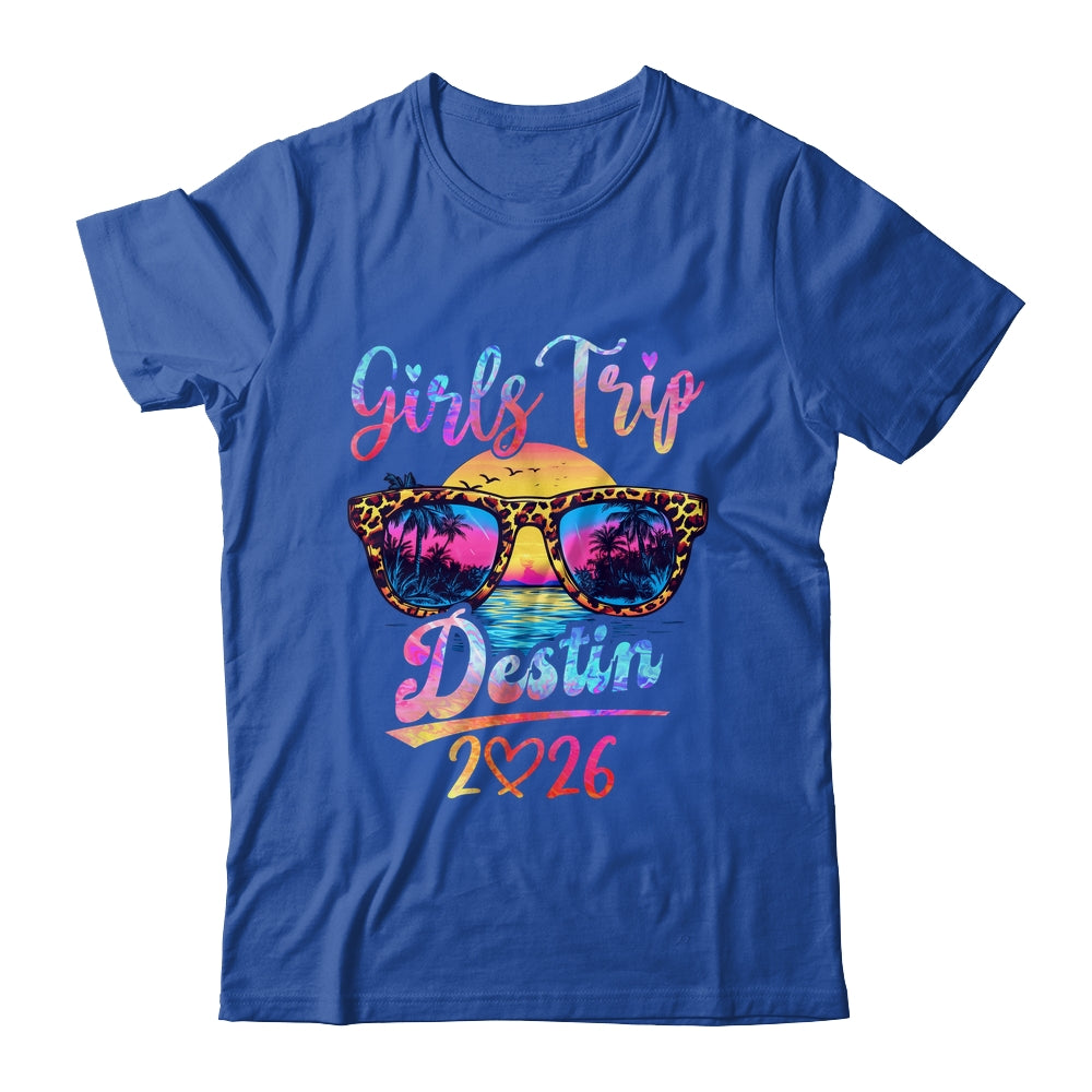 Girls Trip Destin 2026 Matching Summer Vacation Women Shirt & Tank Top | siriusteestore