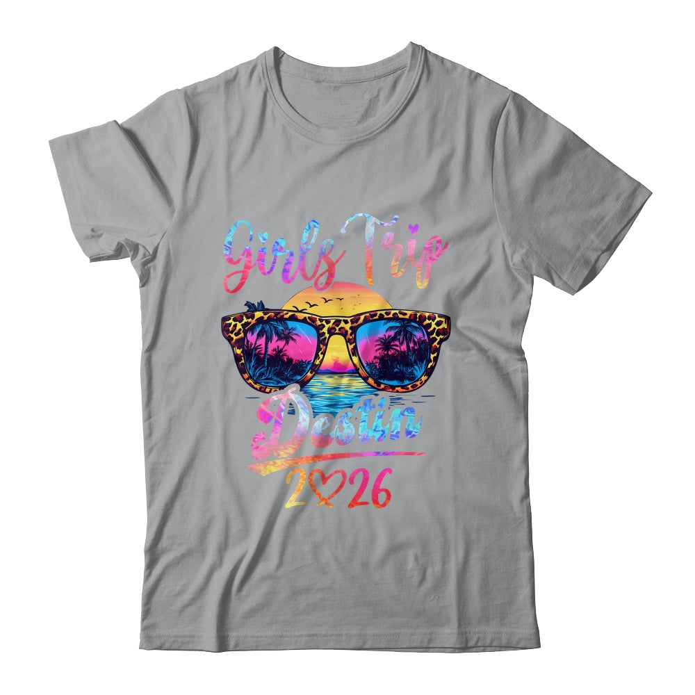 Girls Trip Destin 2026 Matching Summer Vacation Women Shirt & Tank Top | siriusteestore