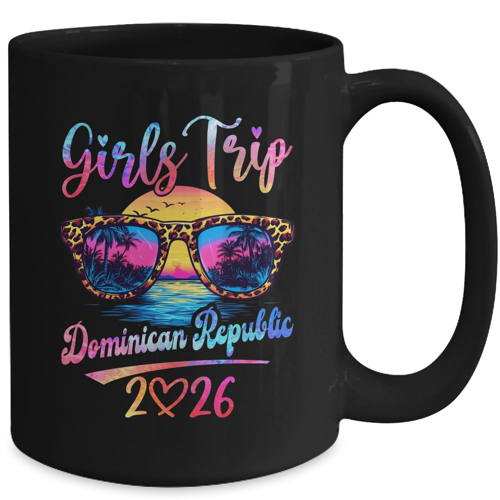 Girls Trip Dominican Republic 2026 Matching Summer Vacation Women Mug | siriusteestore