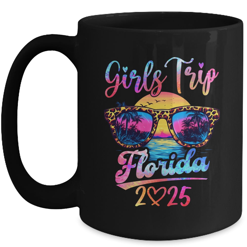 Girls Trip Florida 2025 Matching Summer Vacation Women Mug | siriusteestore