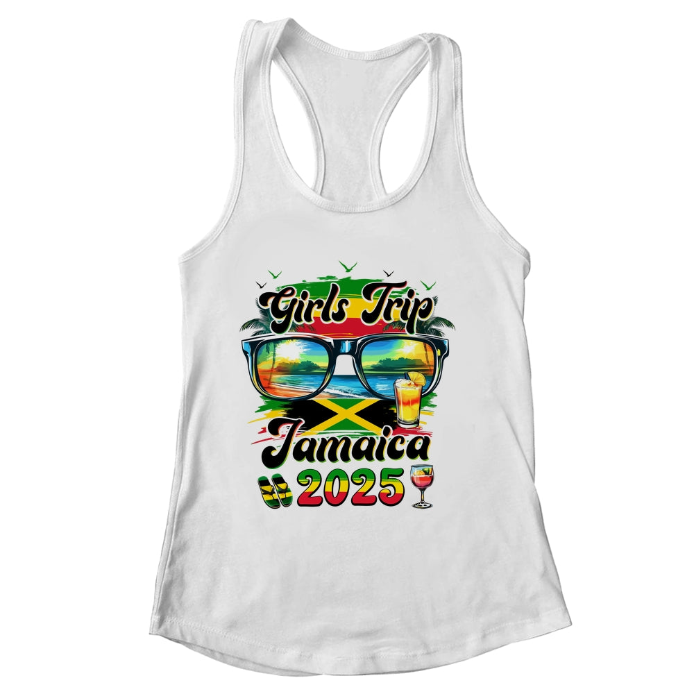 Girls Trip Jamaica 2025 Summer Vacation Matching Group Shirt & Tank Top | siriusteestore
