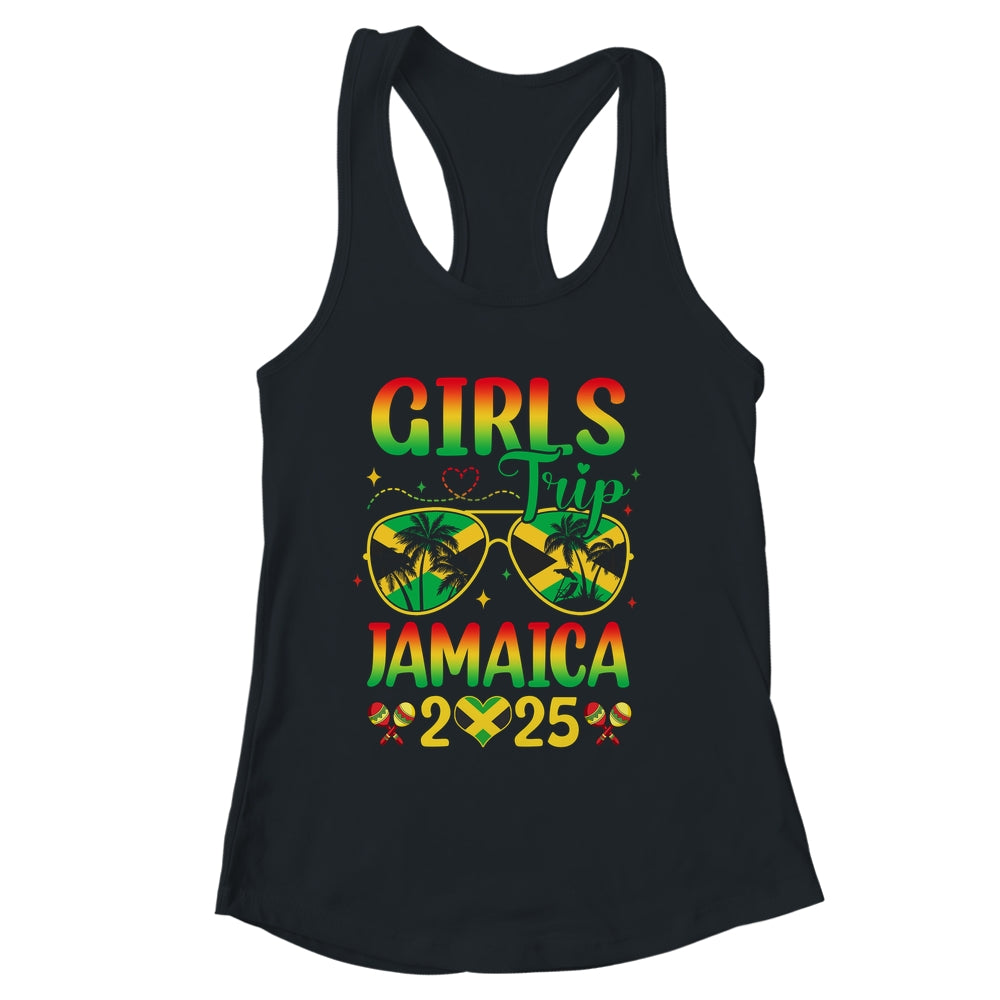 Girls Trip Jamaica 2025 Summer Vintage Beach Sisters Trip Shirt & Tank Top | siriusteestore