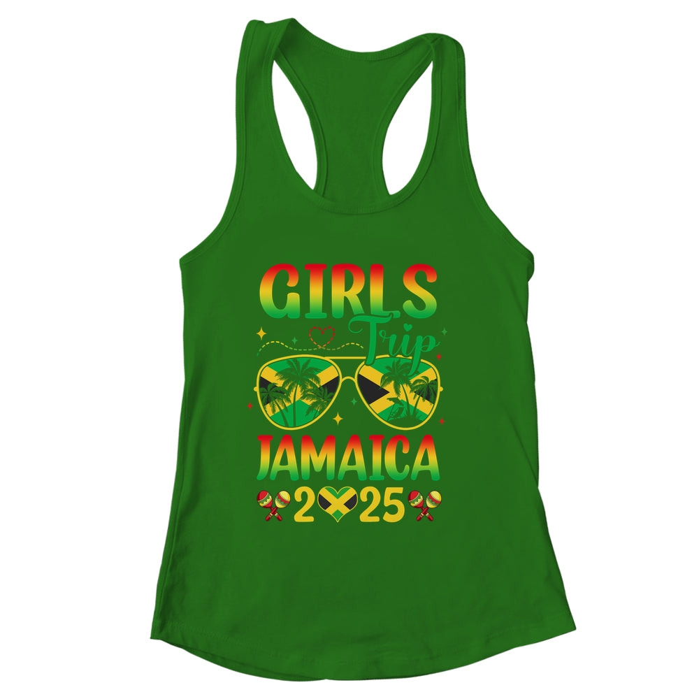 Girls Trip Jamaica 2025 Summer Vintage Beach Sisters Trip Shirt & Tank Top | siriusteestore
