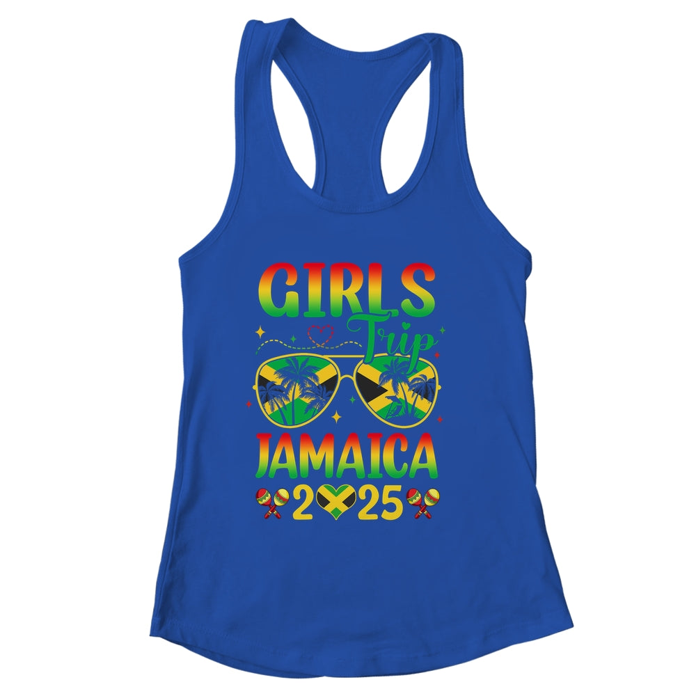 Girls Trip Jamaica 2025 Summer Vintage Beach Sisters Trip Shirt & Tank Top | siriusteestore