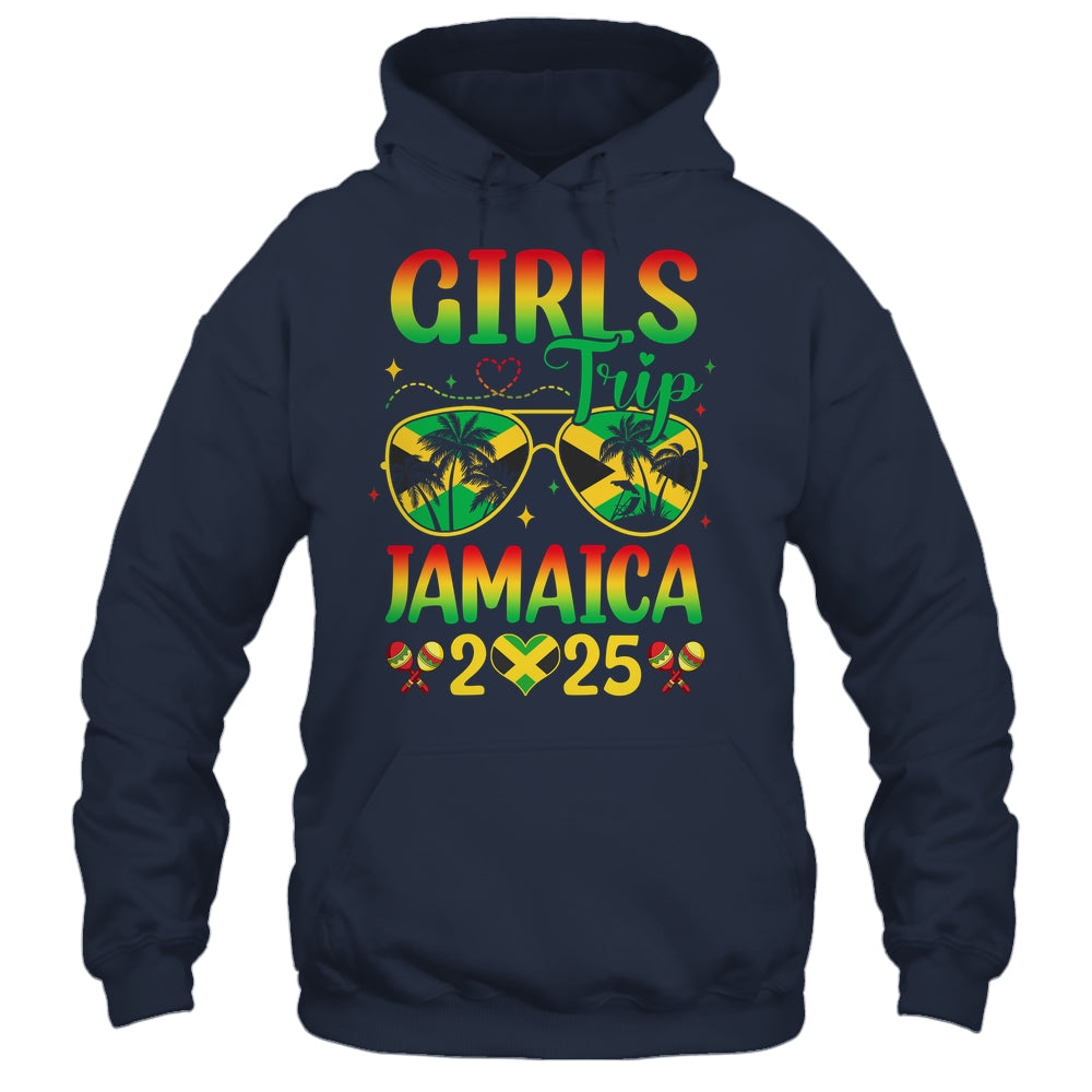 Girls Trip Jamaica 2025 Summer Vintage Beach Sisters Trip Shirt & Tank Top | siriusteestore