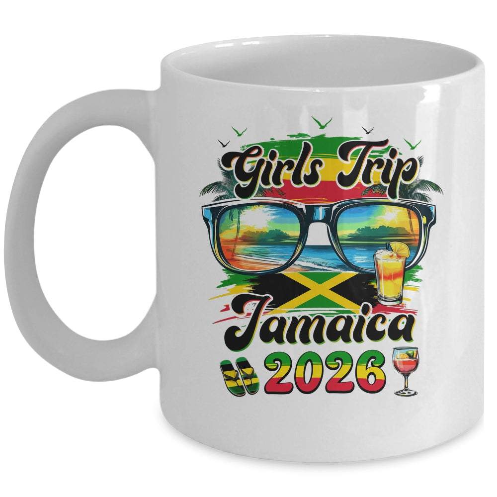 Girls Trip Jamaica 2026 Summer Vacation Matching Group Mug | siriusteestore