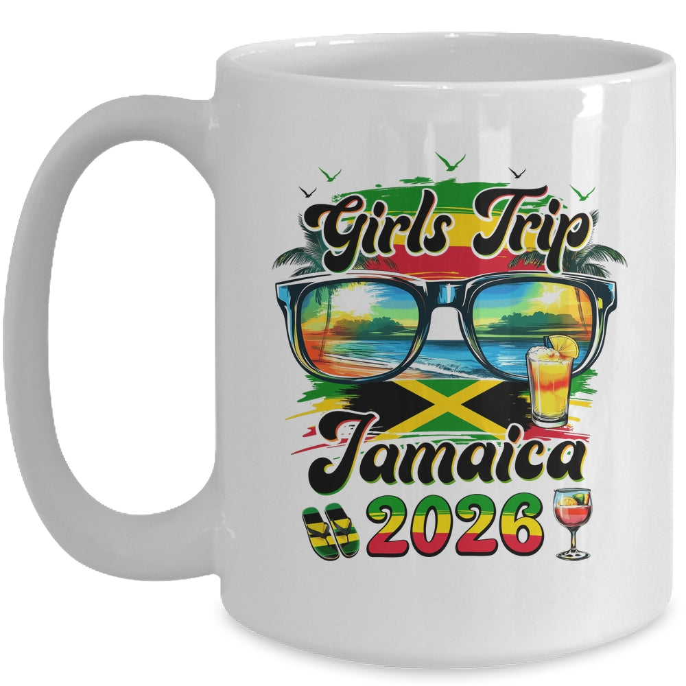Girls Trip Jamaica 2026 Summer Vacation Matching Group Mug | siriusteestore