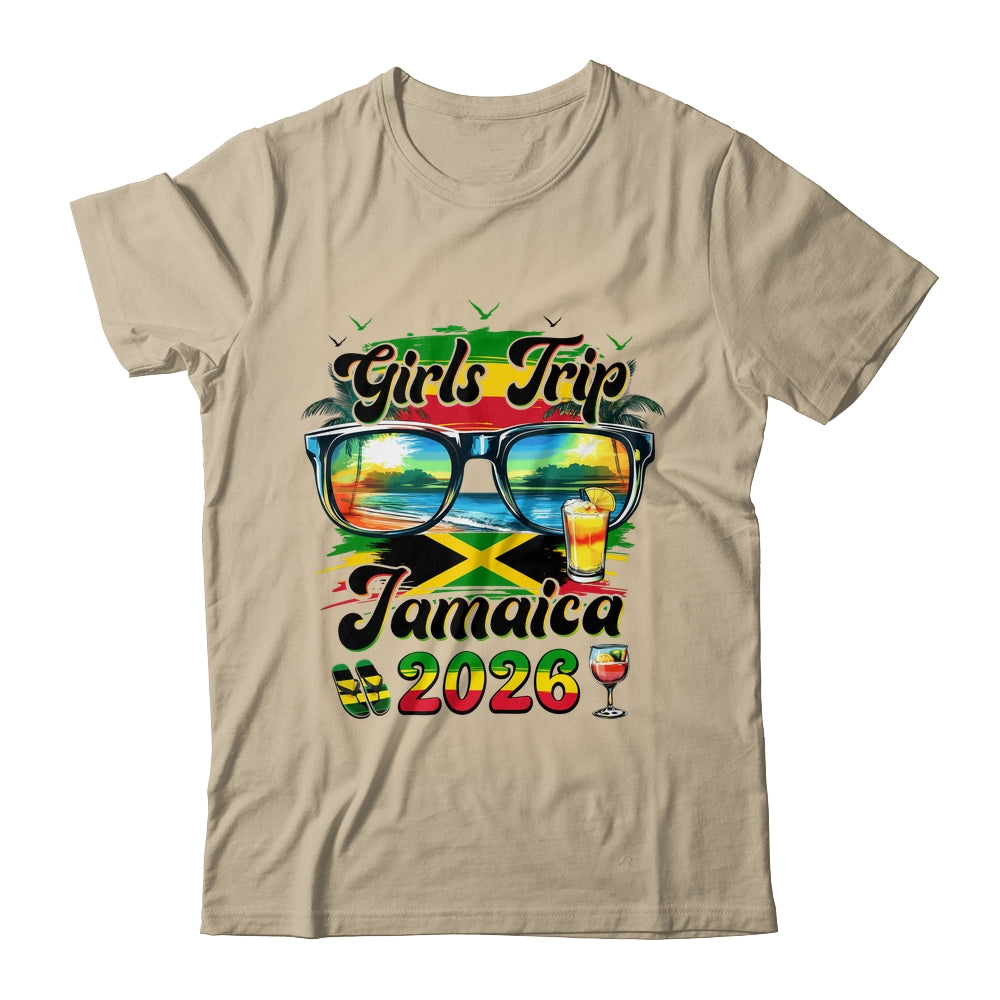 Girls Trip Jamaica 2026 Summer Vacation Matching Group Shirt & Tank Top | siriusteestore