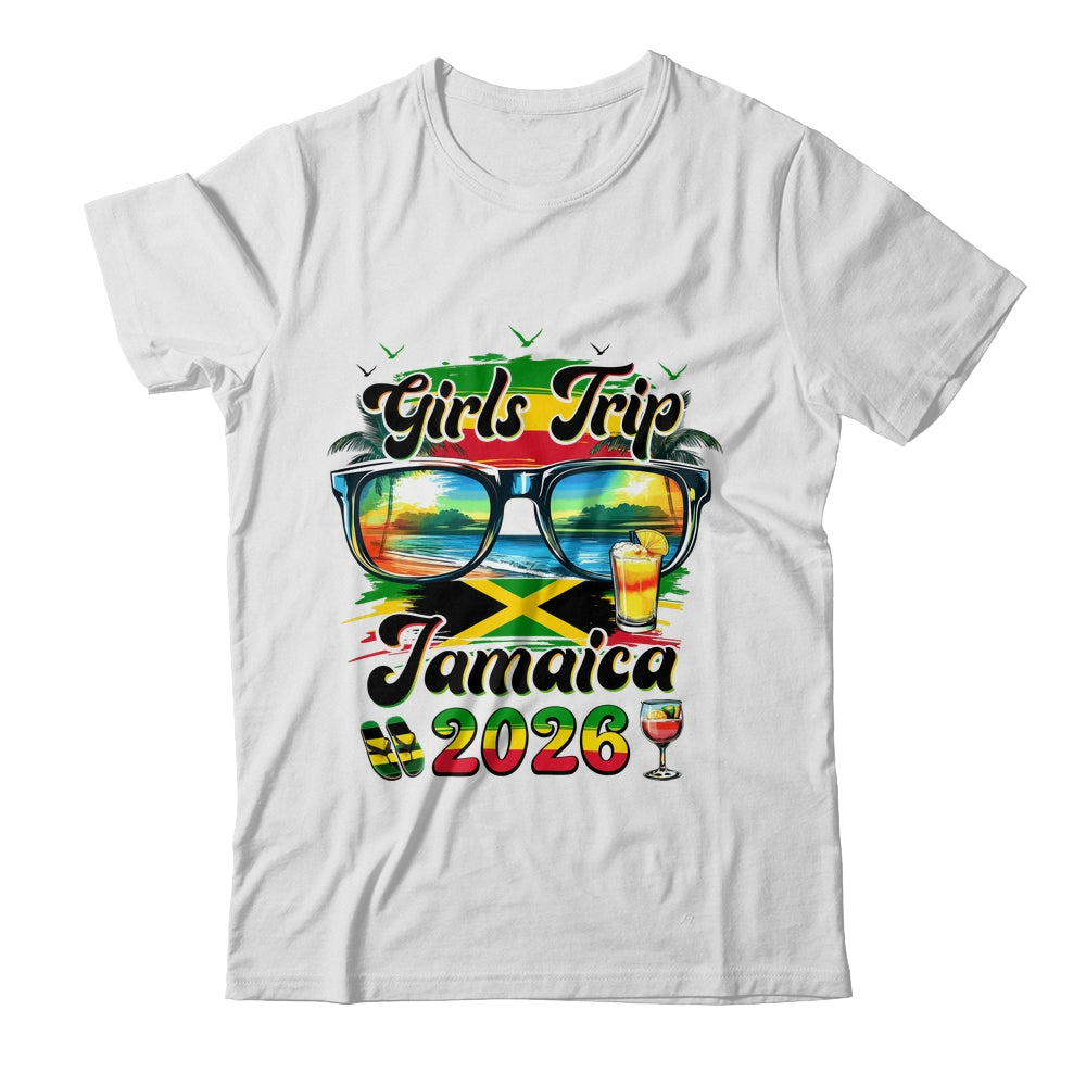 Girls Trip Jamaica 2026 Summer Vacation Matching Group Shirt & Tank Top | siriusteestore