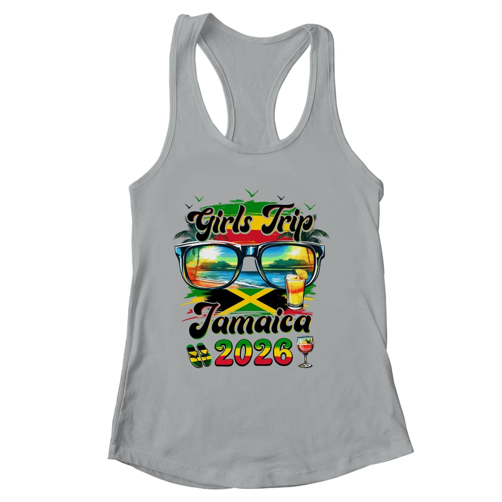 Girls Trip Jamaica 2026 Summer Vacation Matching Group Shirt & Tank Top | siriusteestore
