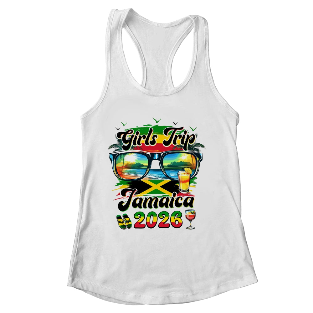 Girls Trip Jamaica 2026 Summer Vacation Matching Group Shirt & Tank Top | siriusteestore