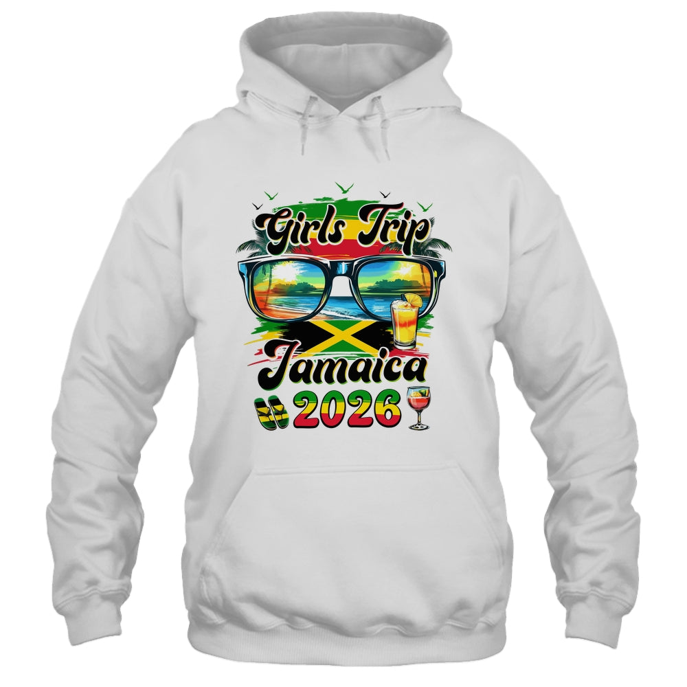 Girls Trip Jamaica 2026 Summer Vacation Matching Group Shirt & Tank Top | siriusteestore