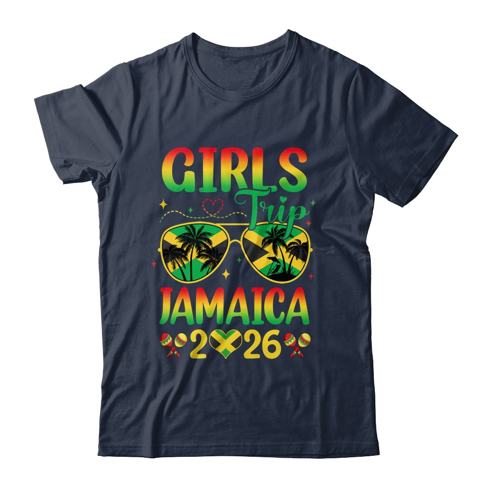Girls Trip Jamaica 2026 Summer Vintage Beach Sisters Trip Shirt & Tank Top | siriusteestore
