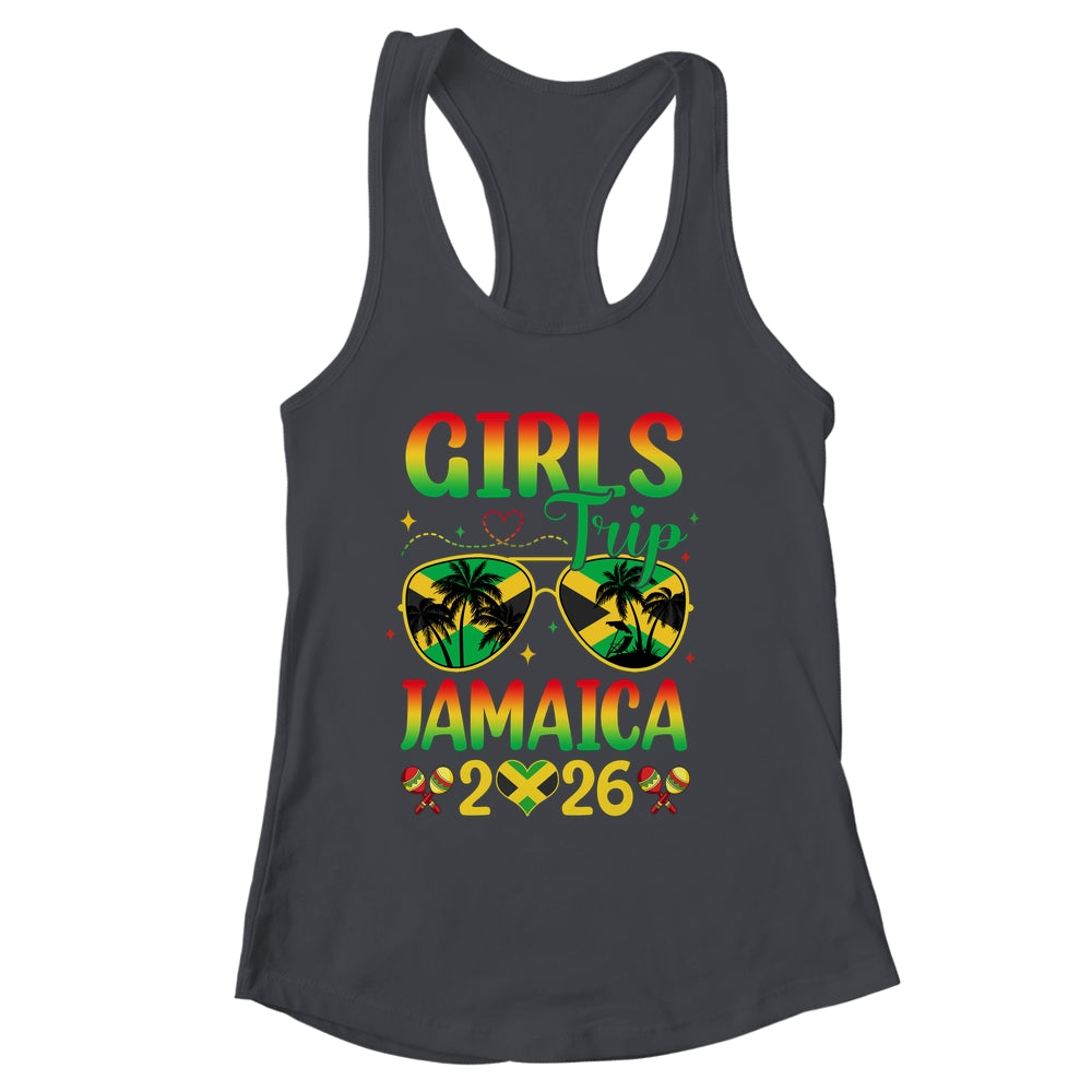Girls Trip Jamaica 2026 Summer Vintage Beach Sisters Trip Shirt & Tank Top | siriusteestore