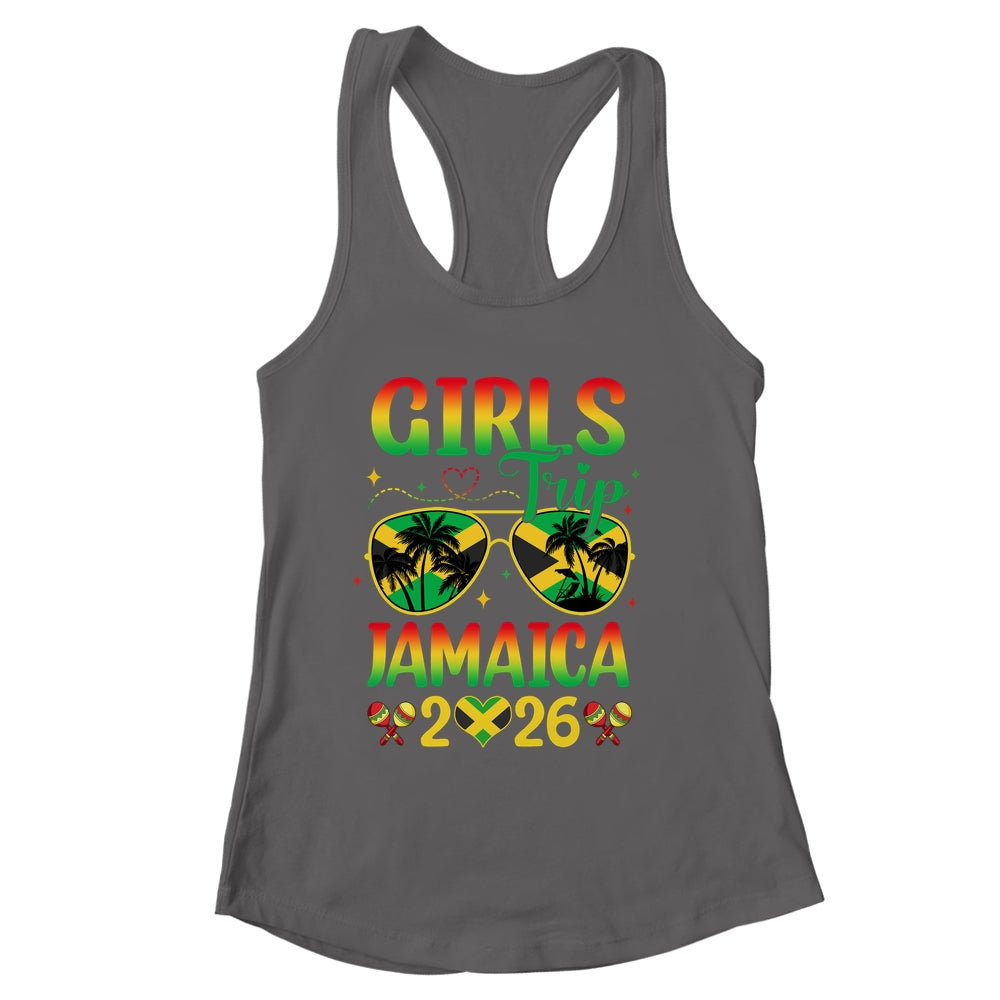 Girls Trip Jamaica 2026 Summer Vintage Beach Sisters Trip Shirt & Tank Top | siriusteestore