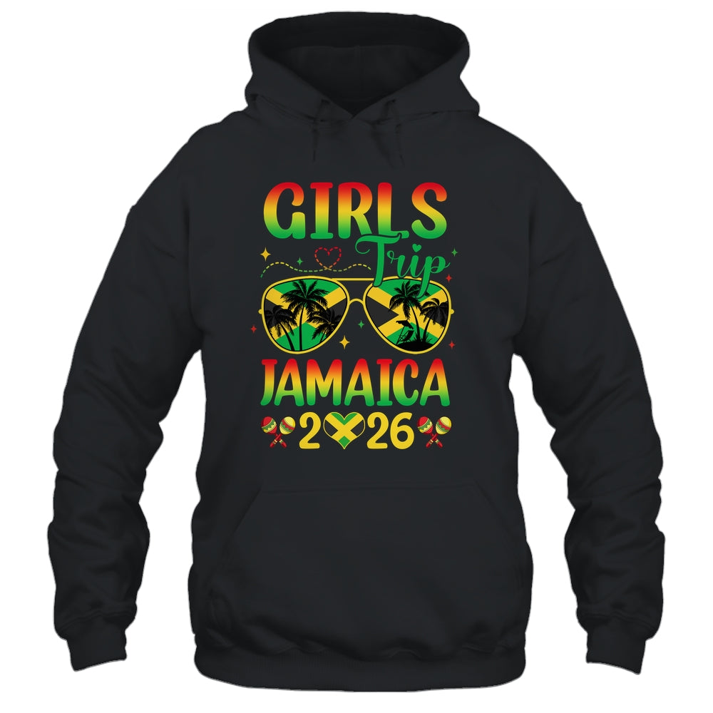 Girls Trip Jamaica 2026 Summer Vintage Beach Sisters Trip Shirt & Tank Top | siriusteestore