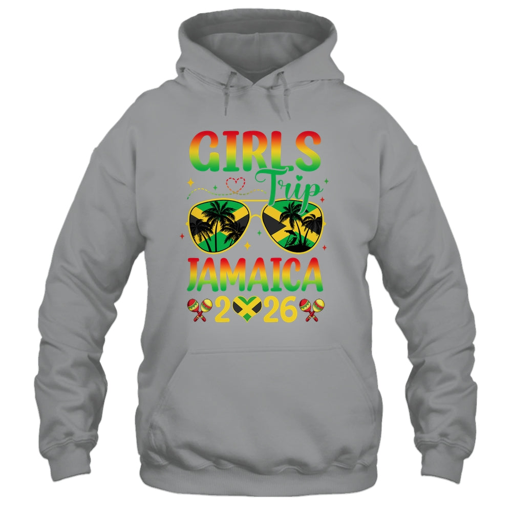 Girls Trip Jamaica 2026 Summer Vintage Beach Sisters Trip Shirt & Tank Top | siriusteestore