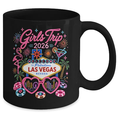Girls Trip Las Vegas Vacation 2026 Besties Friends Matching Mug | siriusteestore
